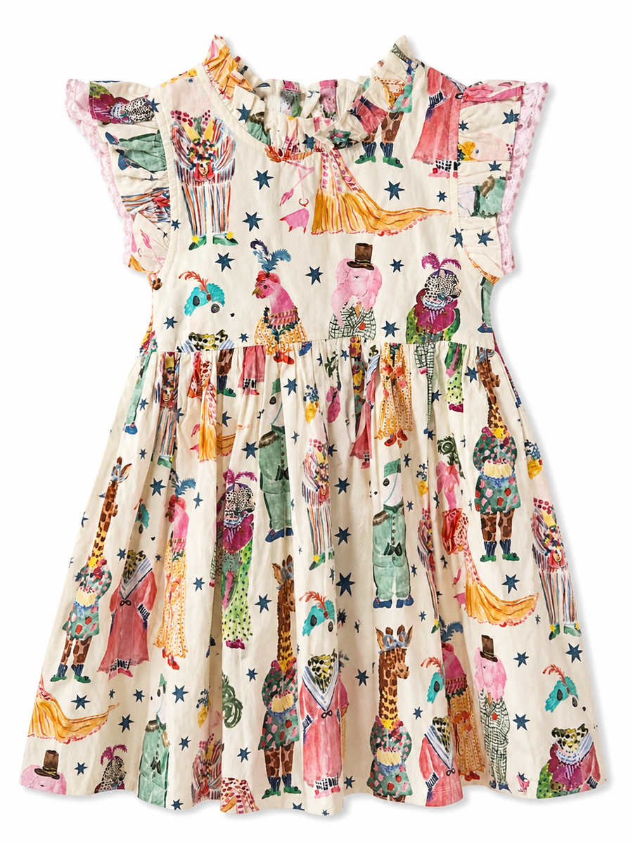 Pink Chicken Dress Circus – Monkey Aspen's