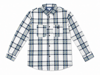 Mayoral 4107 Checked Overshirt Glaciar