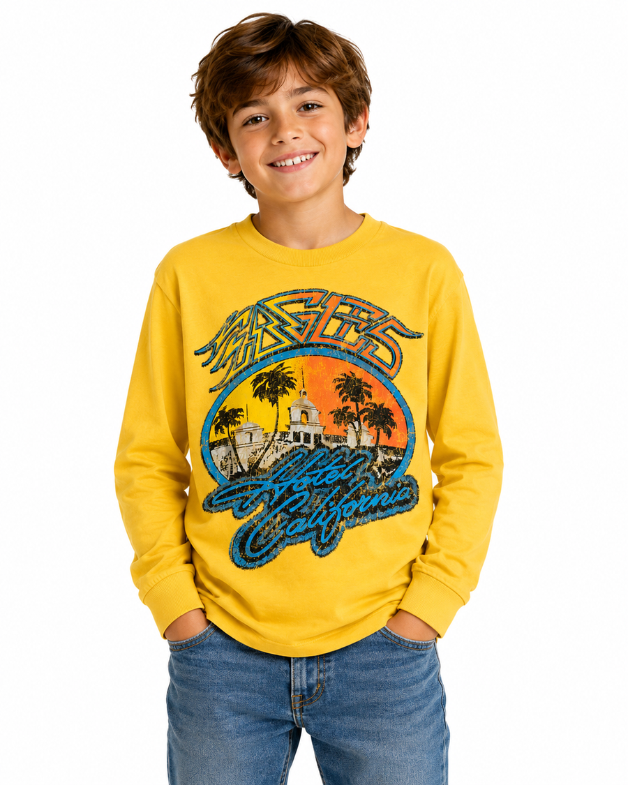 Rowdy Sprouts T all - Eagles Hotel California