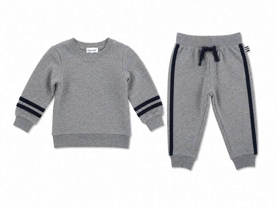 Charcoal Sweatshirt Set