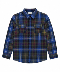 4162 Plaid Overshirt