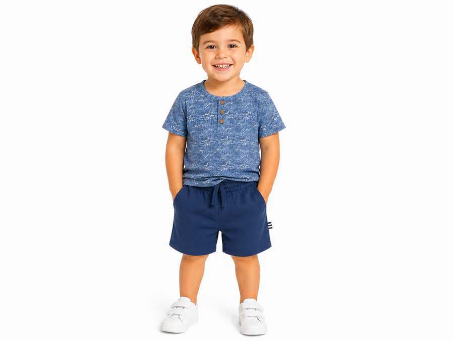 Retro Wave SS Tee Set