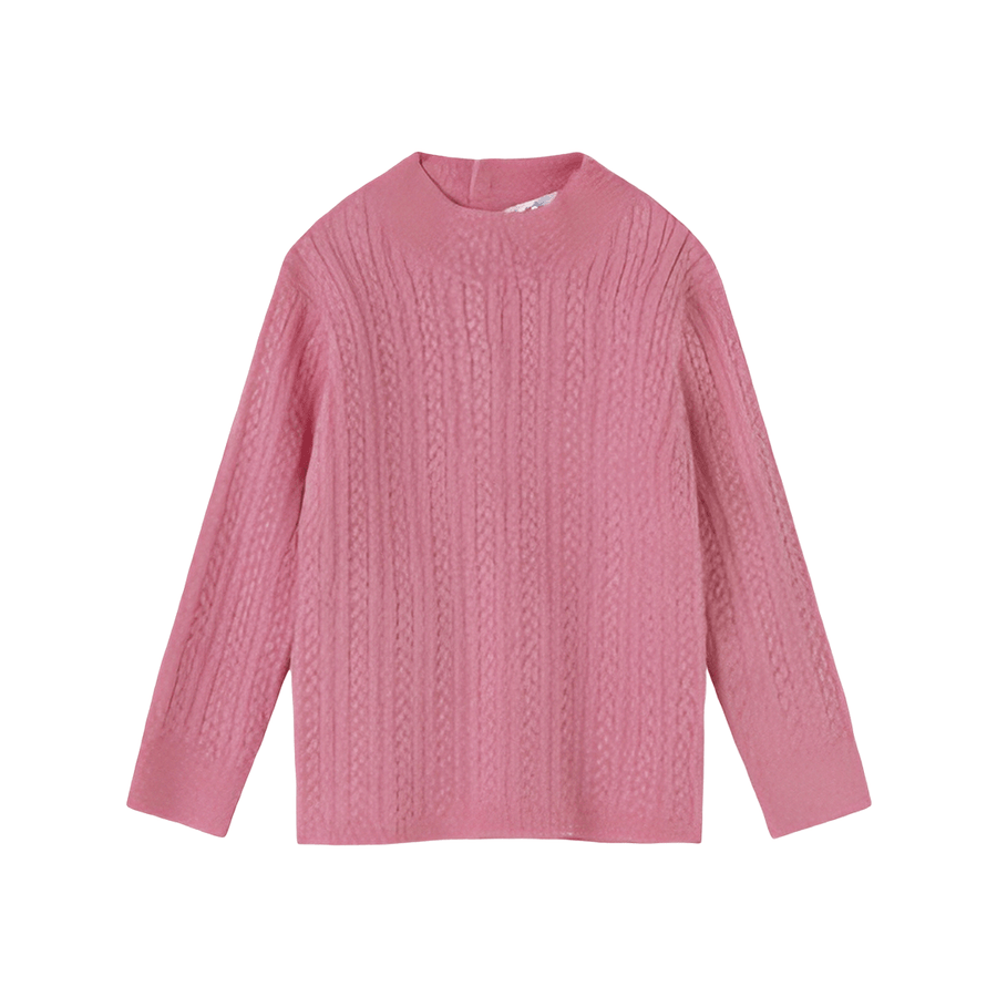 Mayoral Knit Mockneck 2078 - Pink