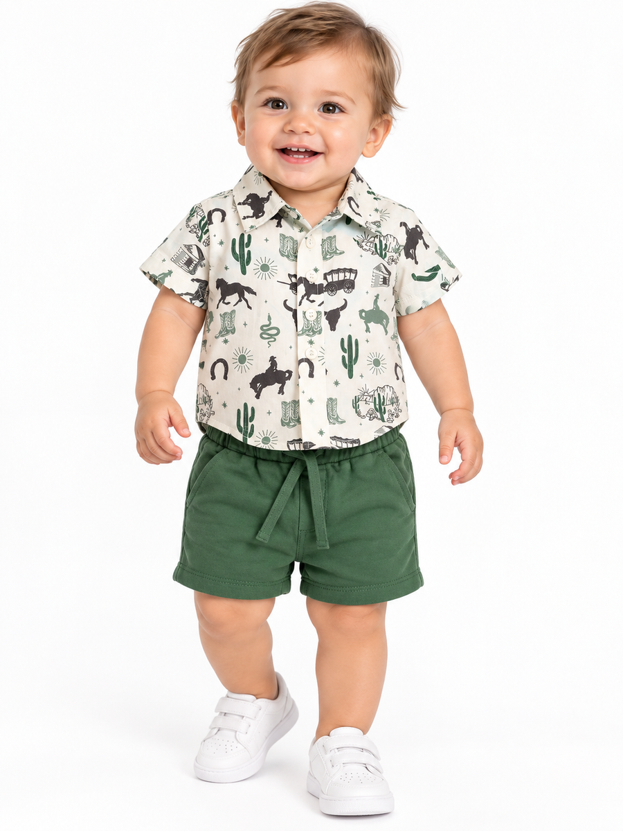 AD Leo Short Green