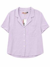 VH cabana button down lilac