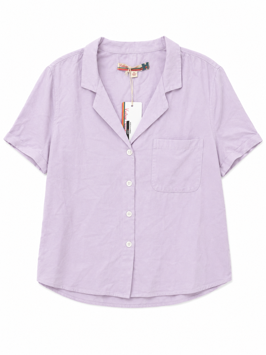 VH cabana button down lilac