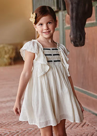 Mayoral 3926 Dress Embroidered