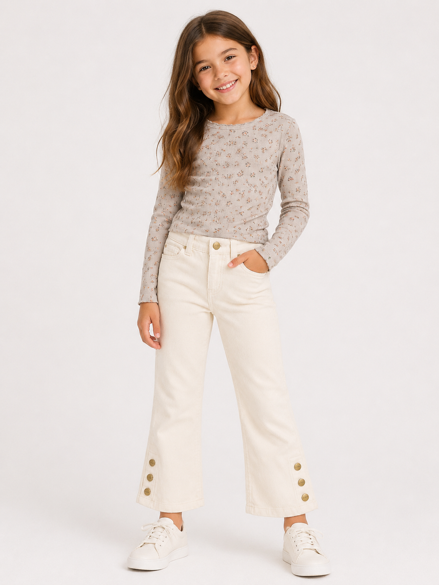 Claire Toddler: Bootcut Manila Corduroy Pants