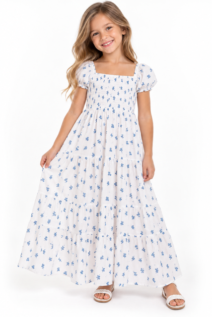 Katie J Junior Indie Dress Boho Eyelet