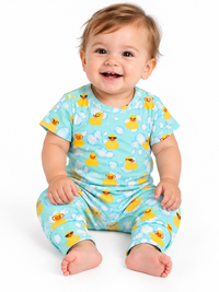 Posh Romper Ducky