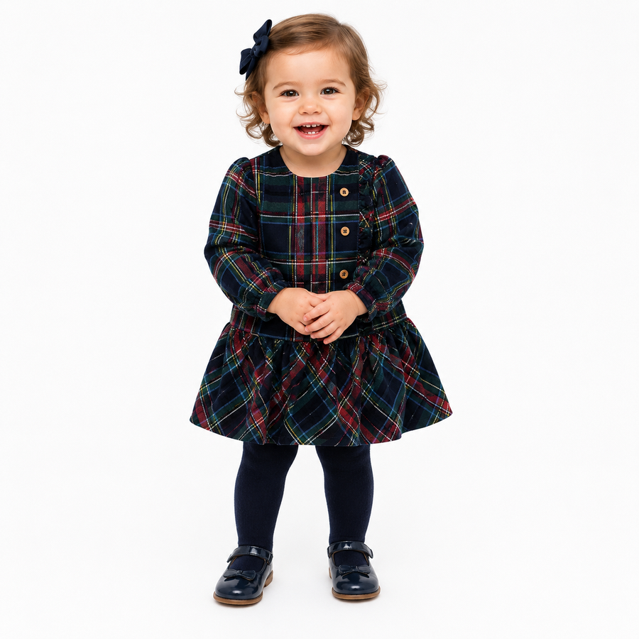 Mayoral Plaid Dress