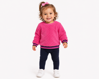 Pink Topaz Sweatshirt Set