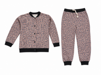 Sol Leopard Bomber Set Leopard