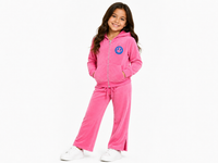 T2Love Hooded Zip Set Reversed Happy Face