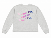 Splendid Beautiful You Sweatshirt Lt Heather Grey