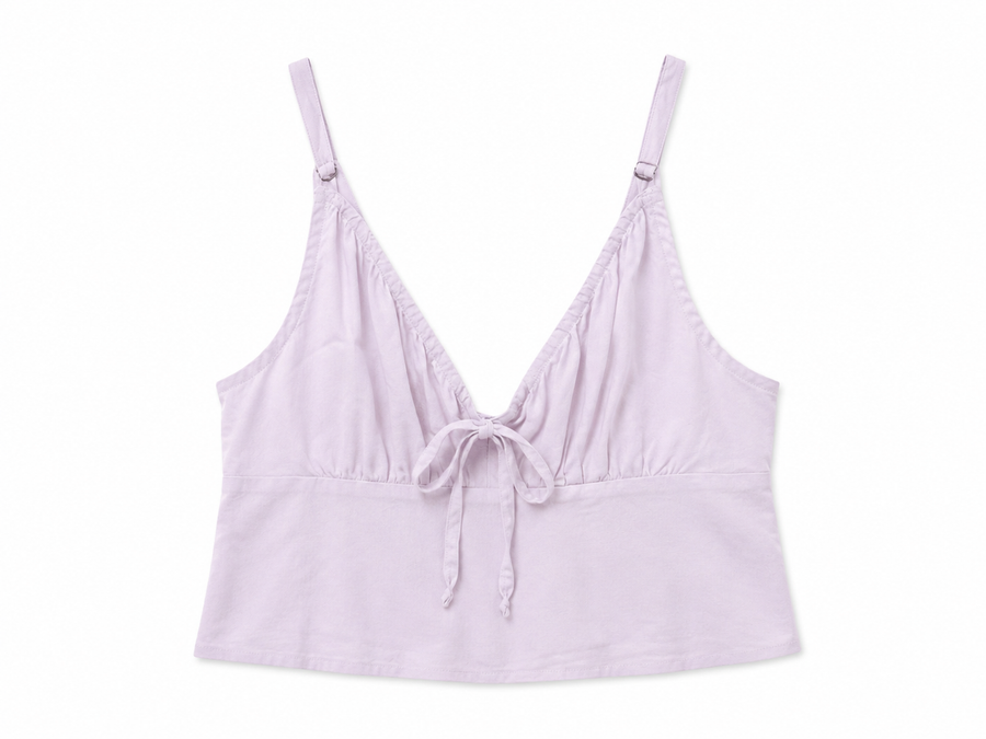 VH Keyhole Crop top Lilac