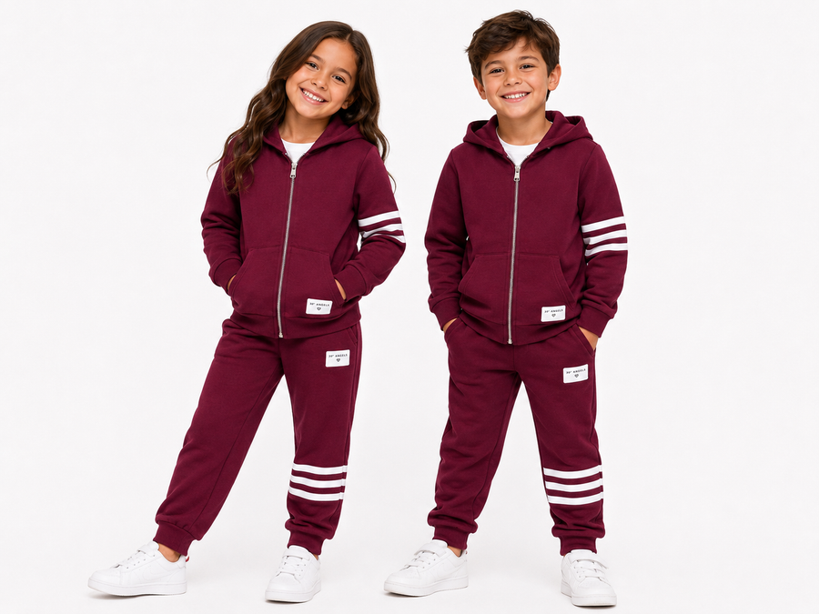 Sol Thermal Henly Hoodie Maroon