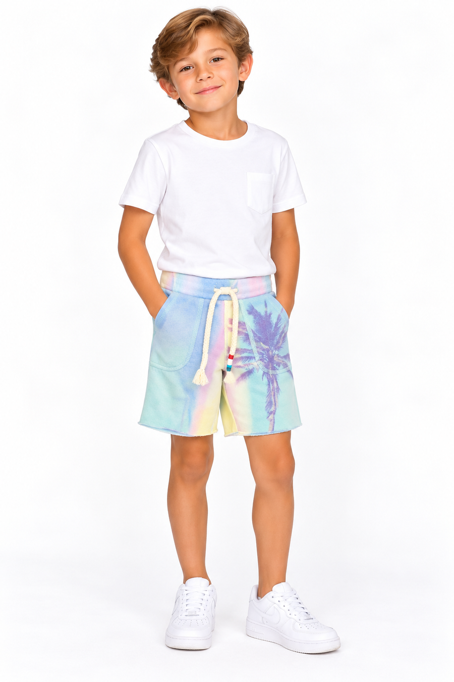 Sol Wave Boy short sunset