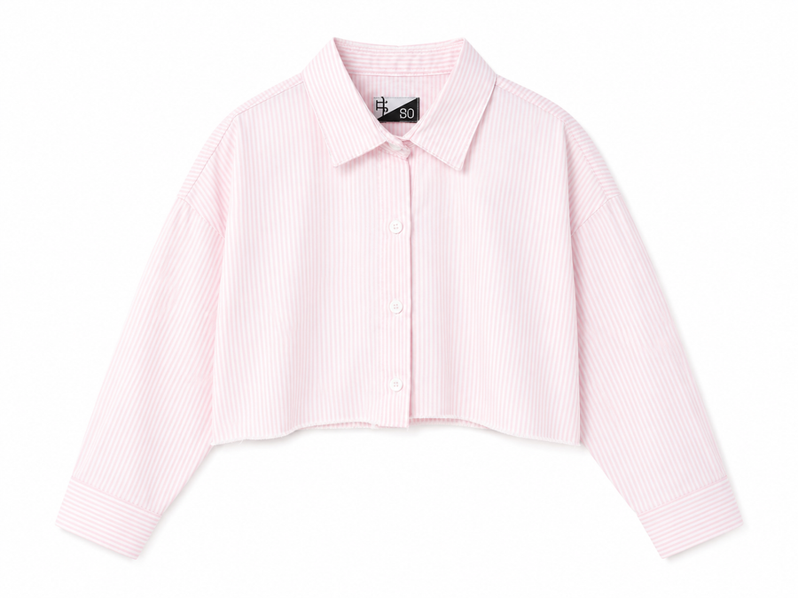 Tendencias LS Top Pink Stripe