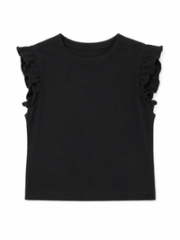 Tendencias Ruffle T Black