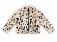 Mia Leopard Fur Jacket