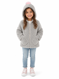 AW Happyface Jacket Grey