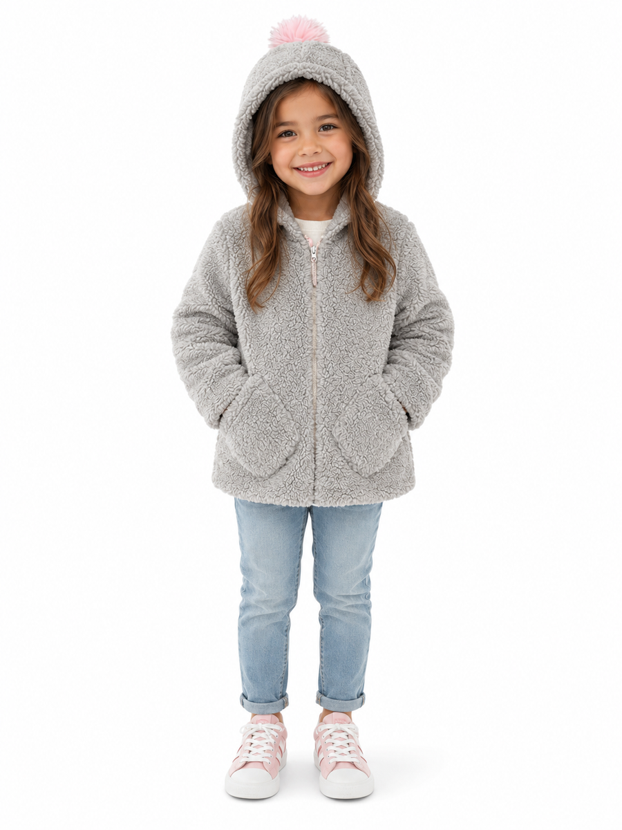 AW Happyface Jacket Grey
