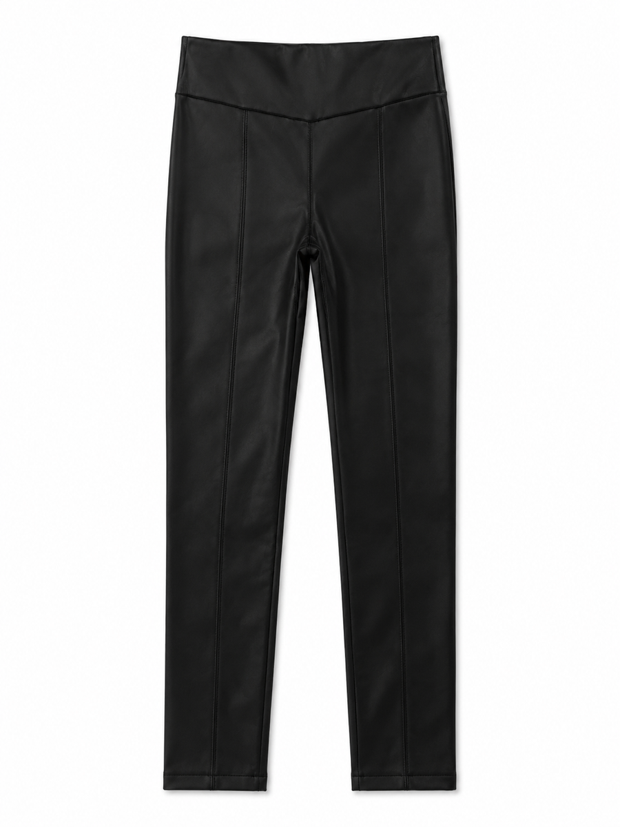 Mayoral 7744 Leather Leggings Black
