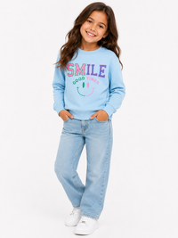 VH Smile Sweatshirt Blue