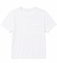 short sleeve tee white (ultimate knit)