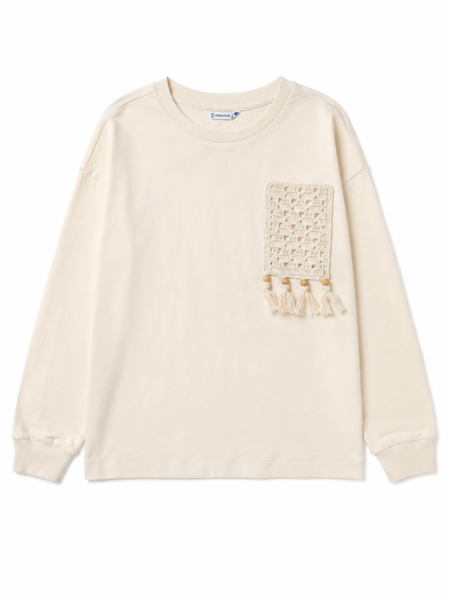 Mayoral 6455 Pullover chickpea