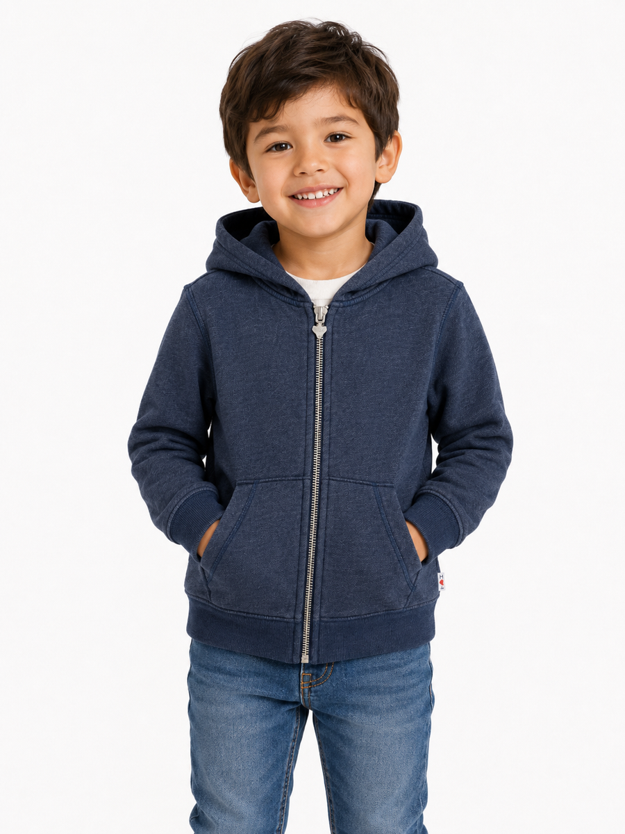 T3232H L/S Hoodie Jacket Navy