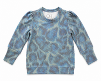 Chaser Puff Sleeve Peacock
