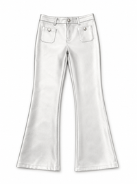 FBZ Pant Pleather Silver