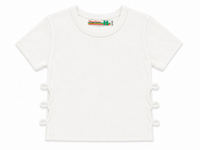 VH Bow Tshirt White