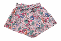 A18297 Belted Short Floral
