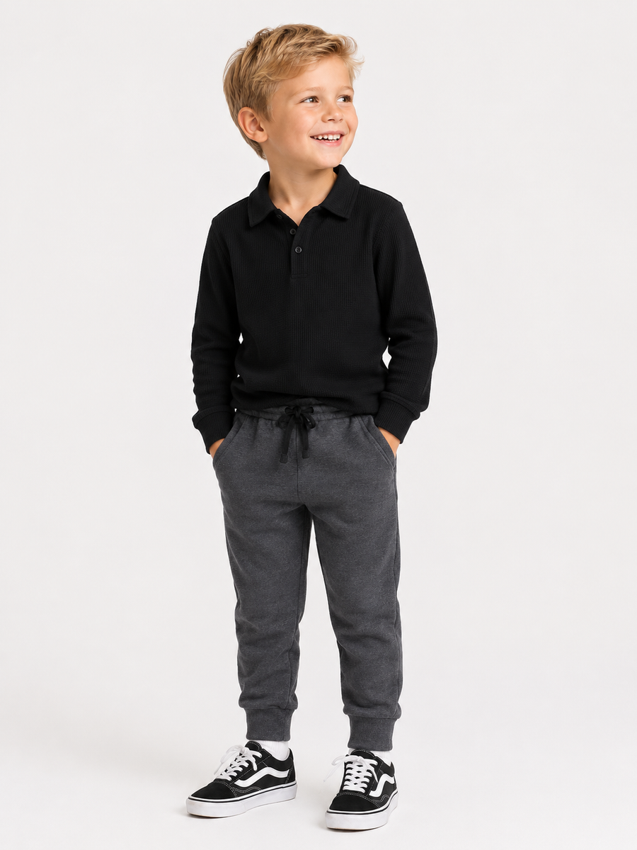 Texture LS Set - BLACK