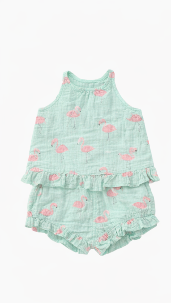 Angel Dear Sunsuit Swan