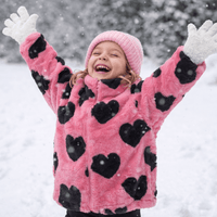 Aspen's Faux Fur Heart Jacket