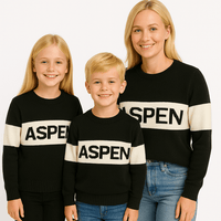 Aspen's Crew Sweater - Black