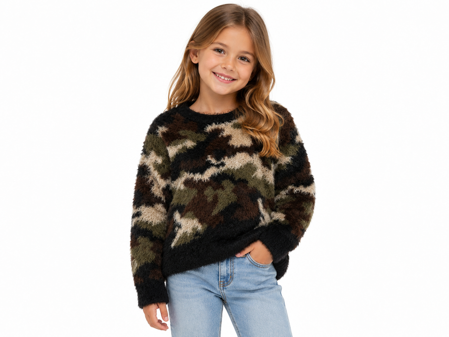 BD Camo Sweater