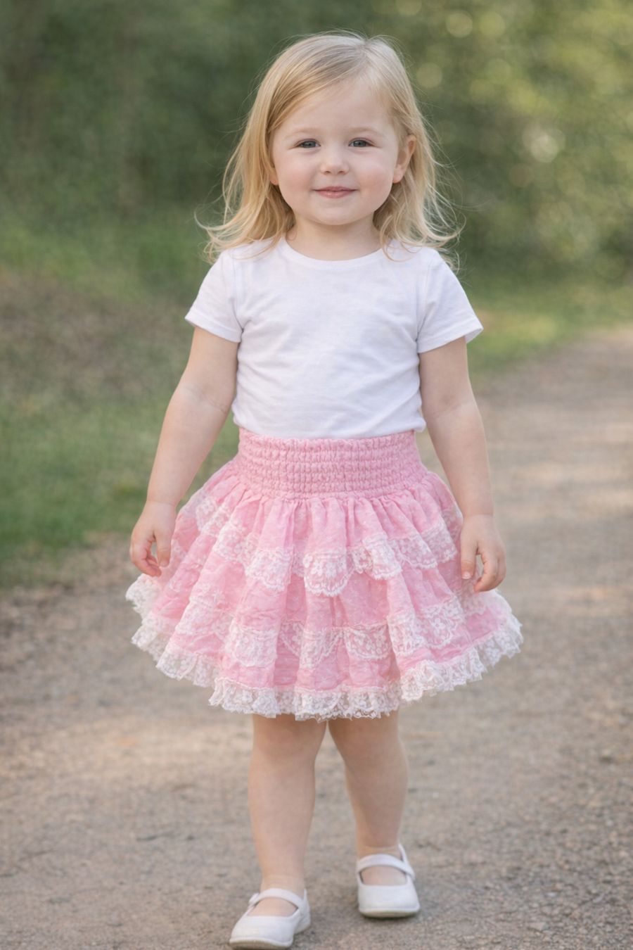 Theme Gemma Mini Skirt Pink