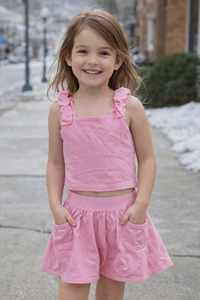 Lil Olin Mini Skort pink