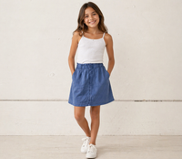 BD Skirt Evening Blue