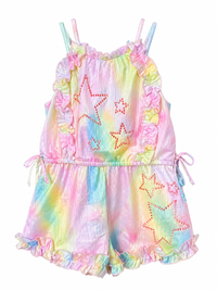 BS Romper Star Tie Dye