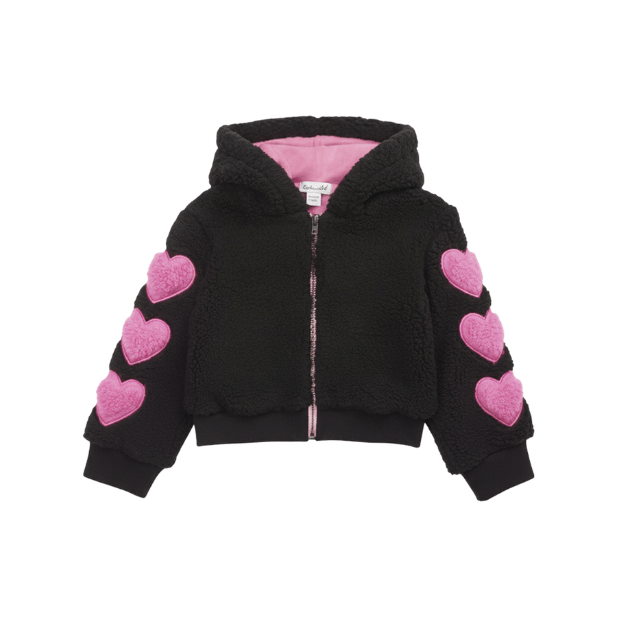 Splendid Big Heart Jacket - Black