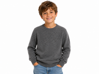 Autumn C Sweater all - Charcoal Gray