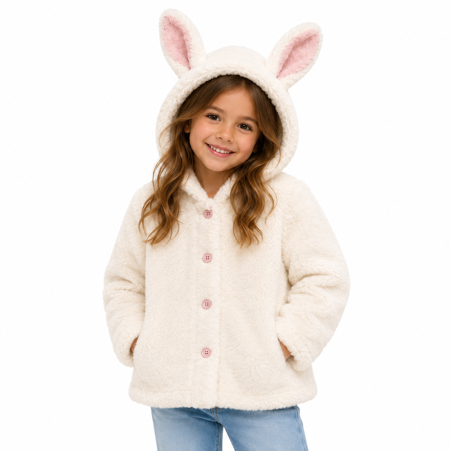 Monkey's Bunny Ears Fur Coat
