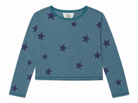 T2Love LS Boxy Tee Teal