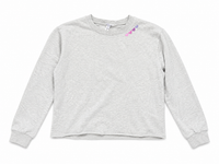 Splendid Beautiful You Sweatshirt Lt Heather Grey